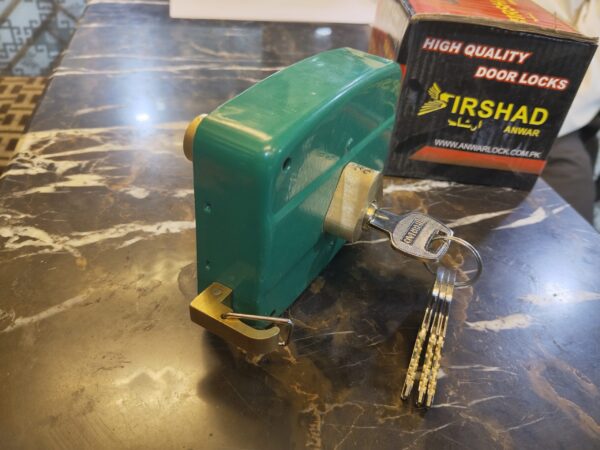 Irshad Anwar Main Gate Lock with Four keys