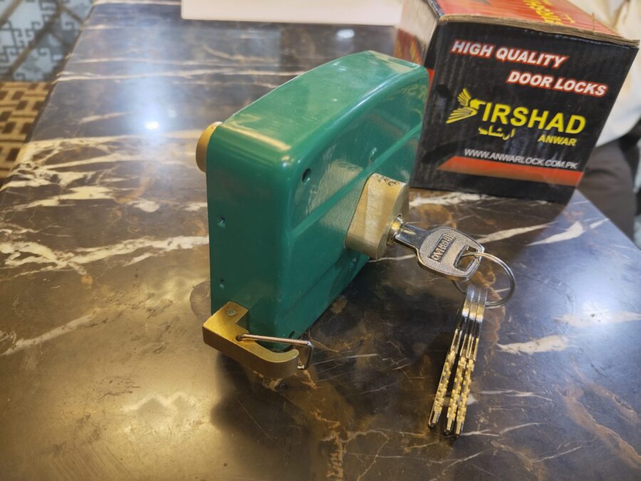 Irshad Anwar Main Gate Lock with Four keys