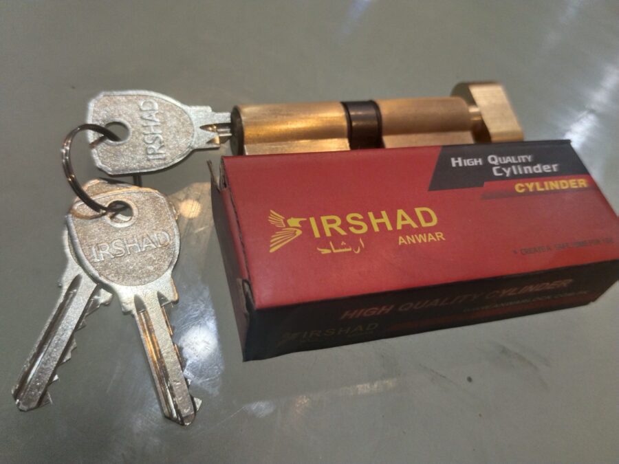 Irshad Anwar Premium Handle Lock – Matte Coffee Finish - Image 2