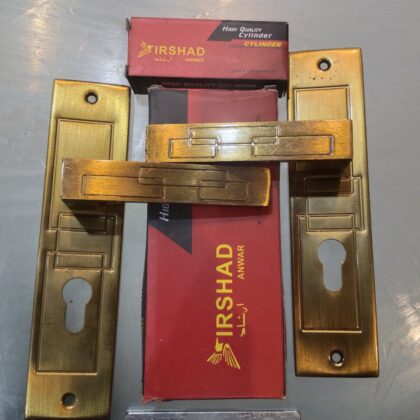 Irshad Anwar Premium Handle Lock – Matte Coffee Finish