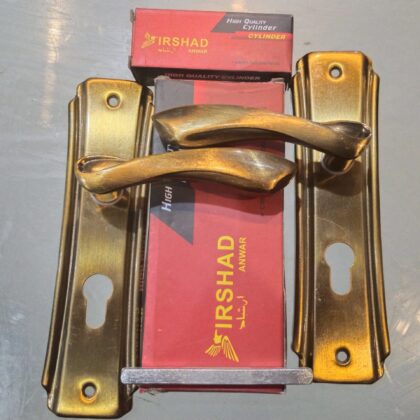 Irshad Anwar Premium Handle Lock – Matte Coffee Finish