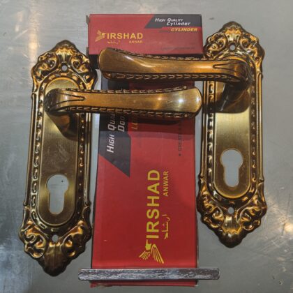 Irshad Anwar Premium Handle Lock – Matte Coffee Finish