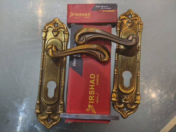 Irshad Anwar Premium Handle Lock – Matte Coffee Finish